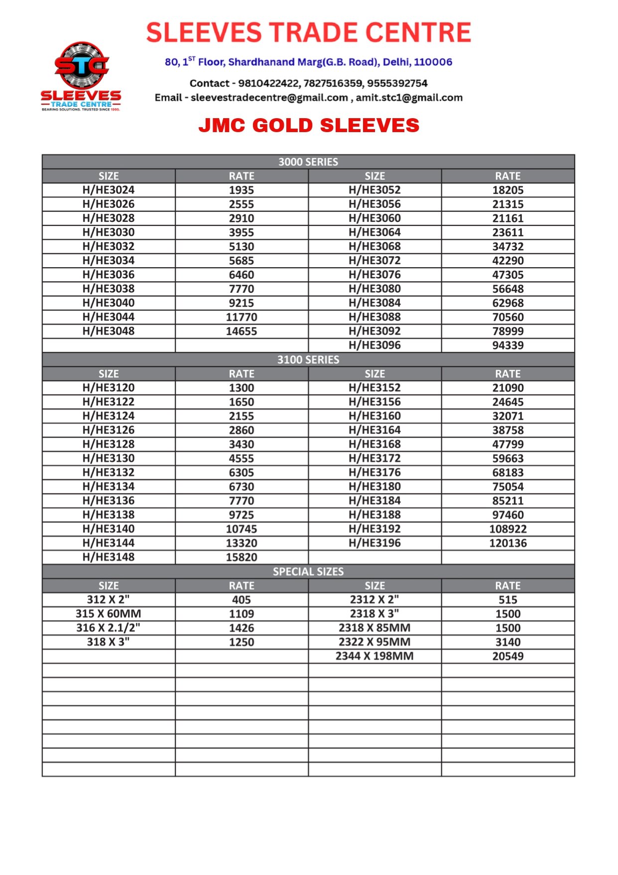 JMC GOLD PRICE LIST Page 0002